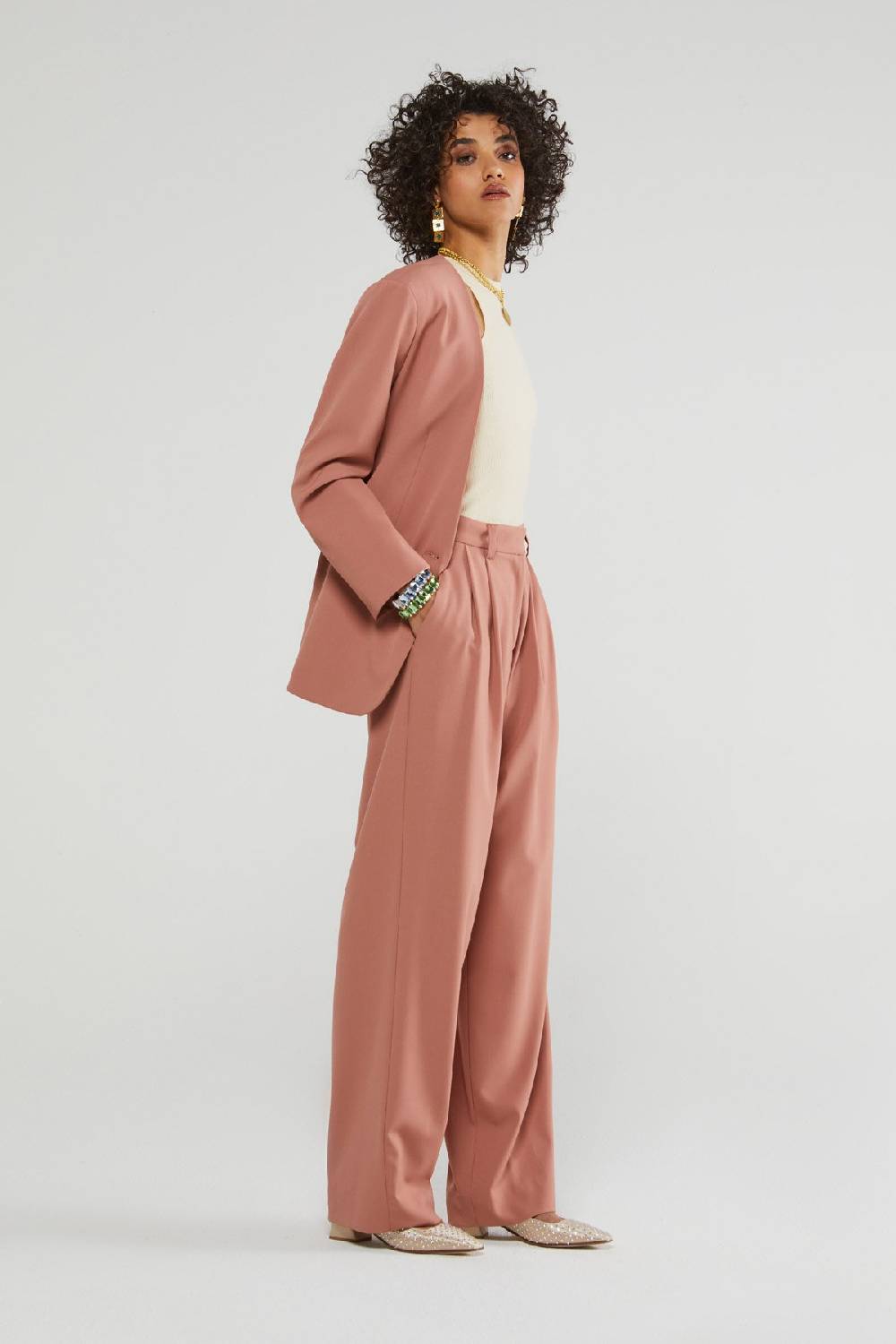 ottod'Ame Palazzo trousers Qualità
