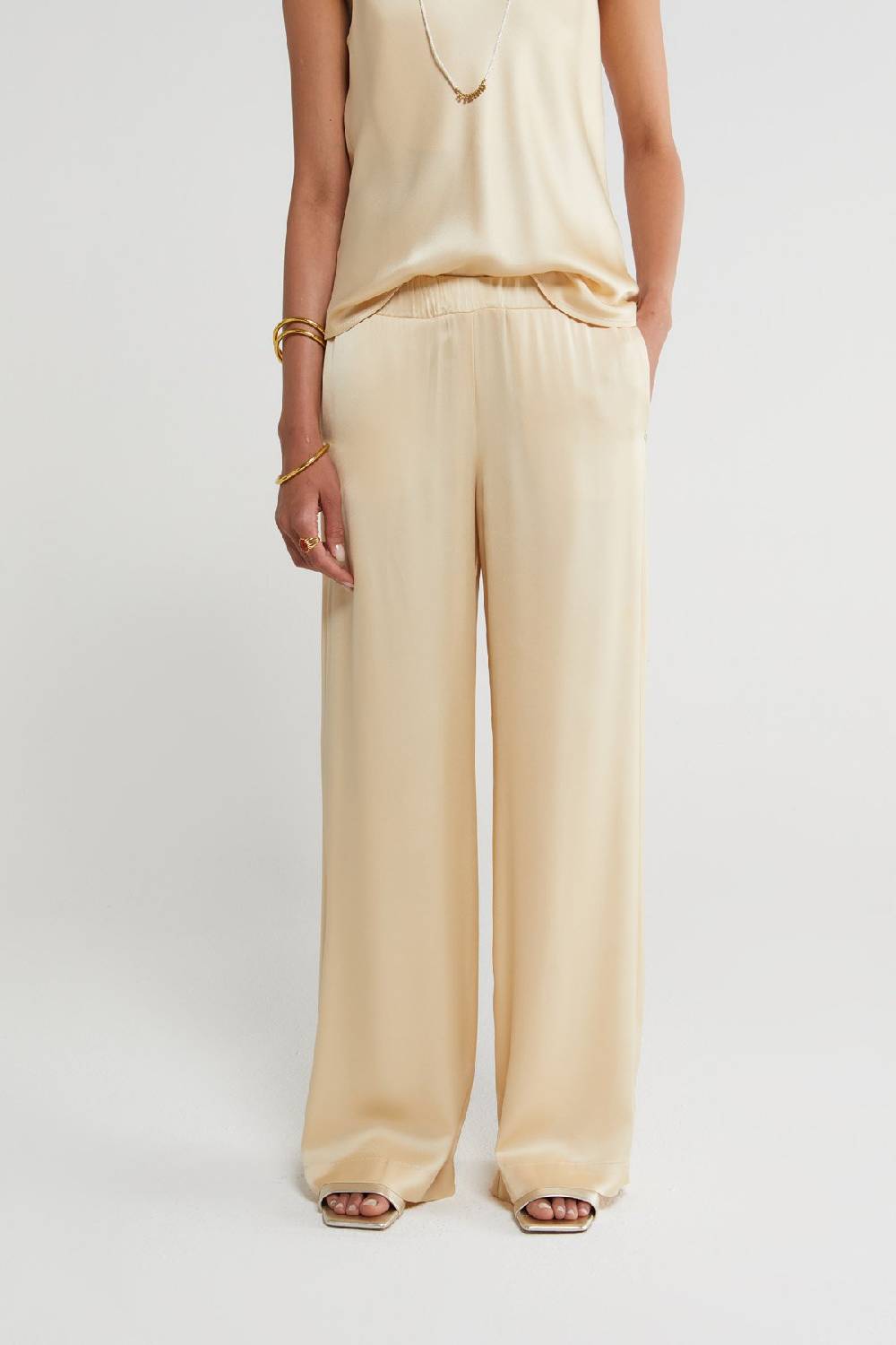 ottod'Ame Viscose palazzo trousers Negozi Online