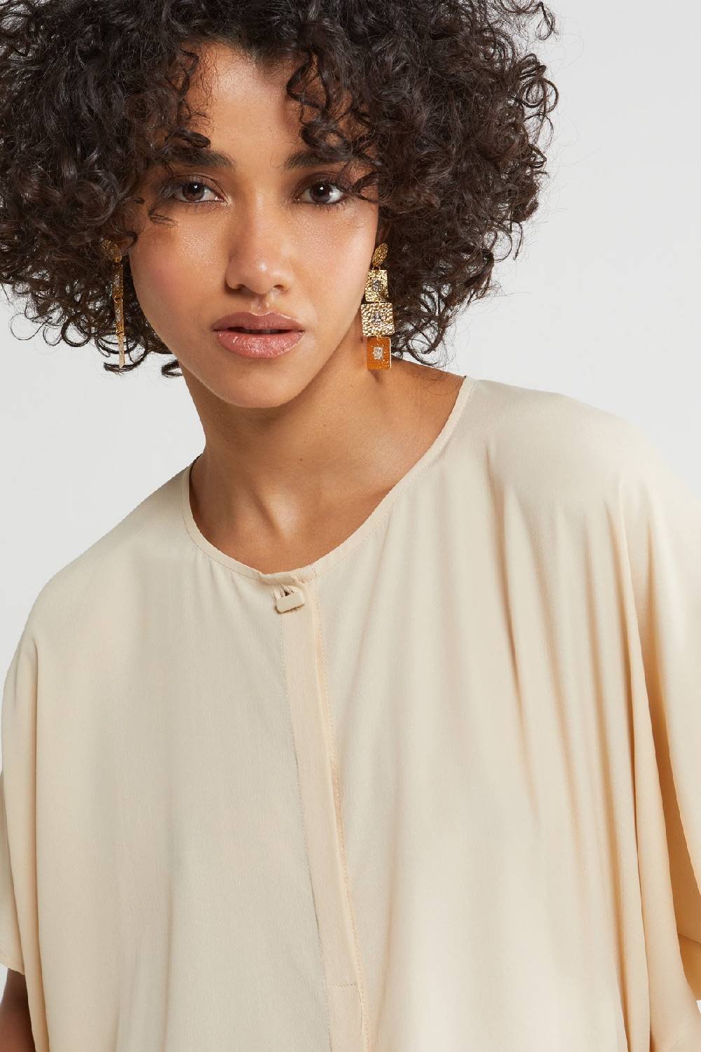 ottod'Ame Silk blend half-sleeve shirt Promozione Limitata