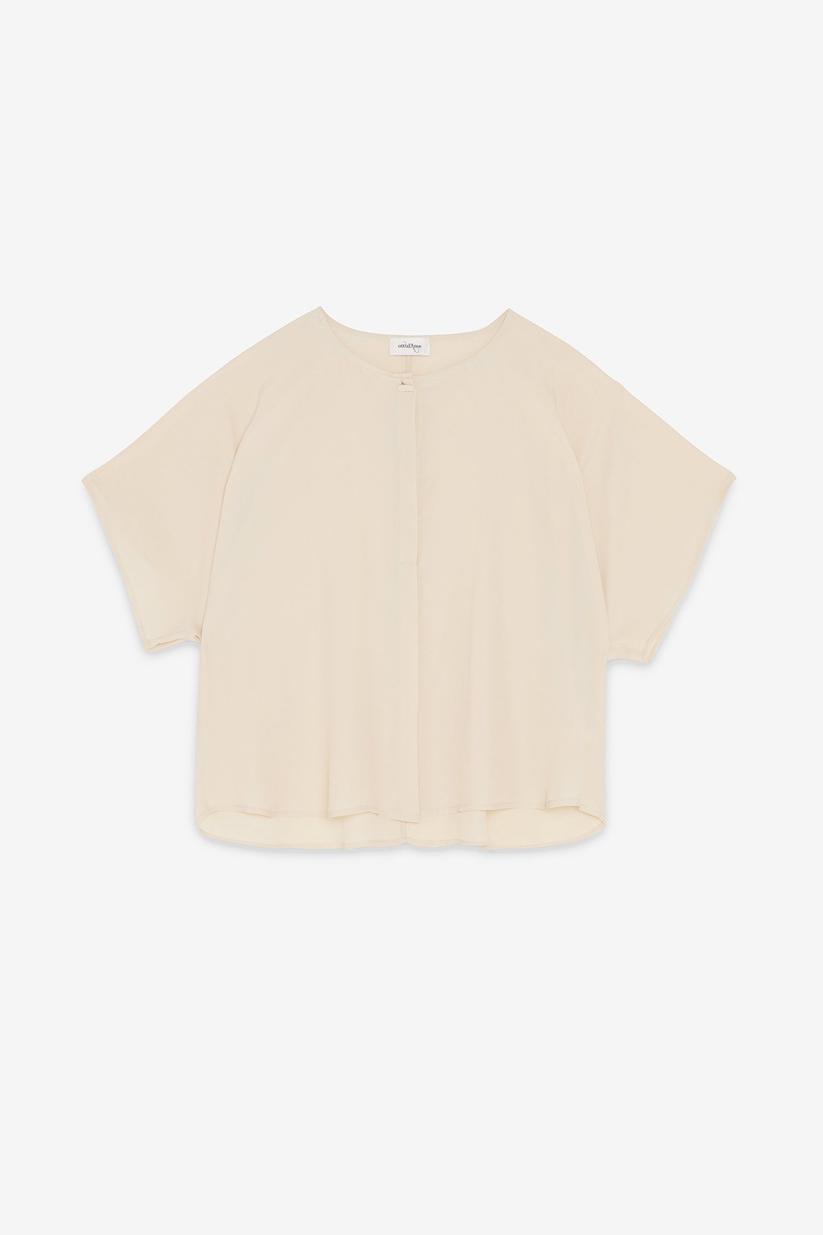 ottod'Ame Silk blend half-sleeve shirt Promozione Limitata