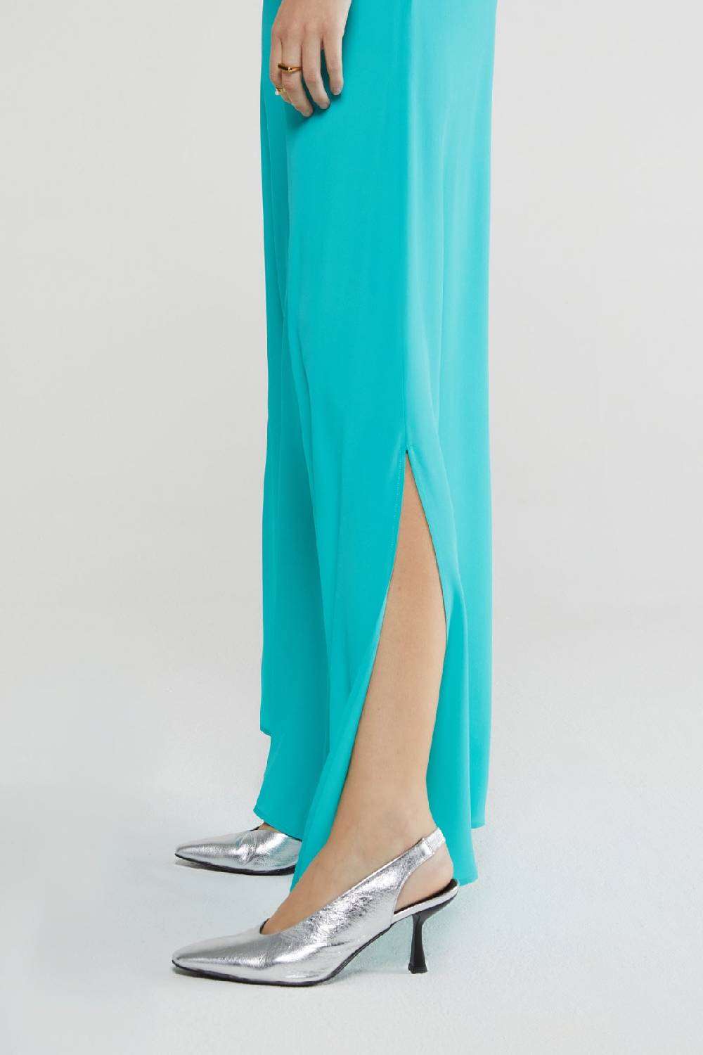 ottod'Ame Silk blend palazzo trousers Prezzo Ridotto