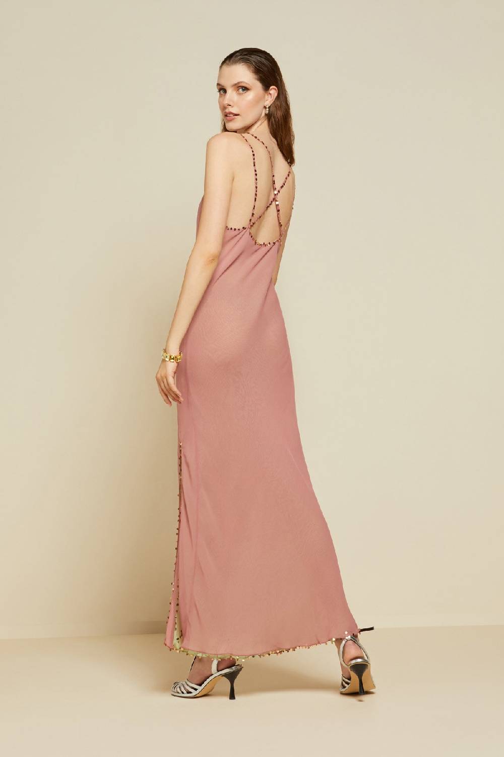 ottod'Ame Viscose slip dress Presa
