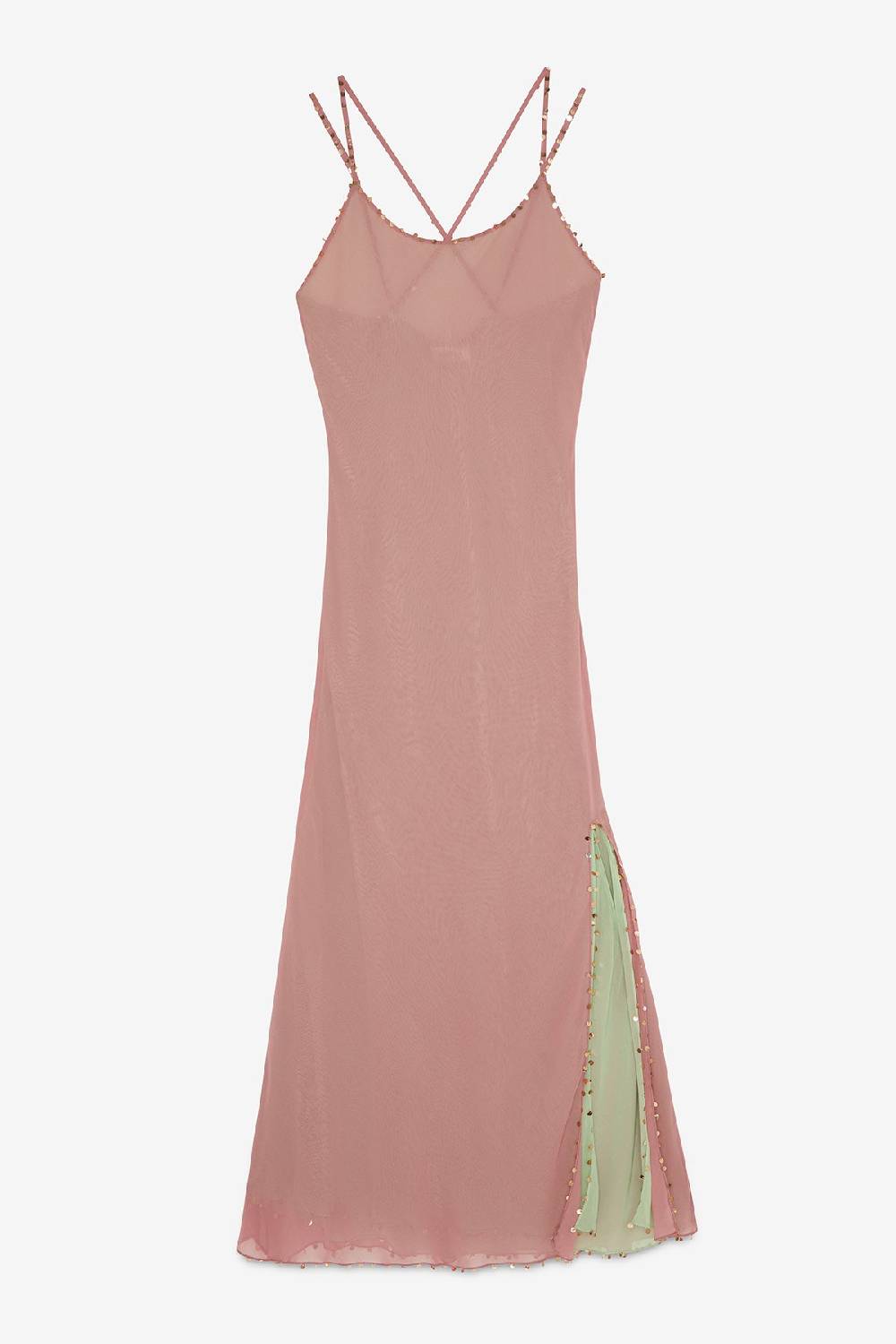 ottod'Ame Viscose slip dress Presa
