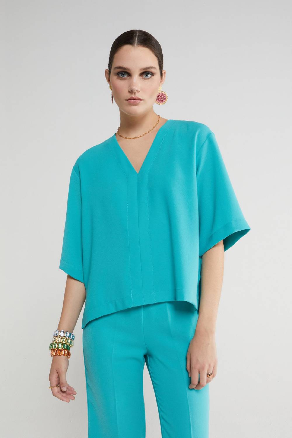 ottod'Ame Fluid V-neck sweater Sconto