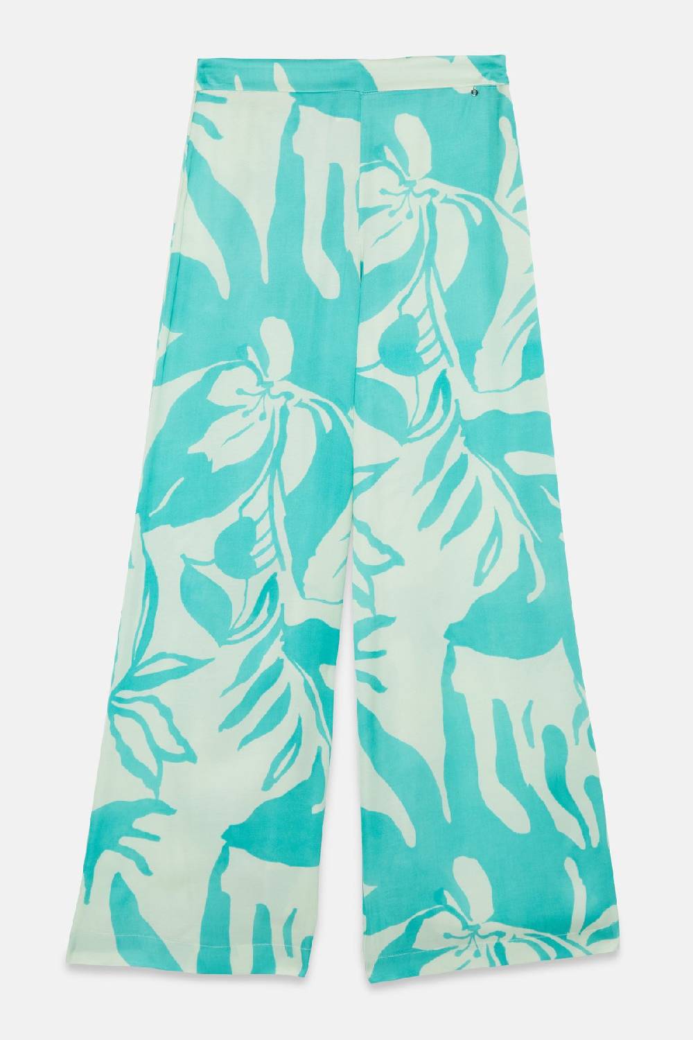 ottod'Ame Printed viscose trousers Online