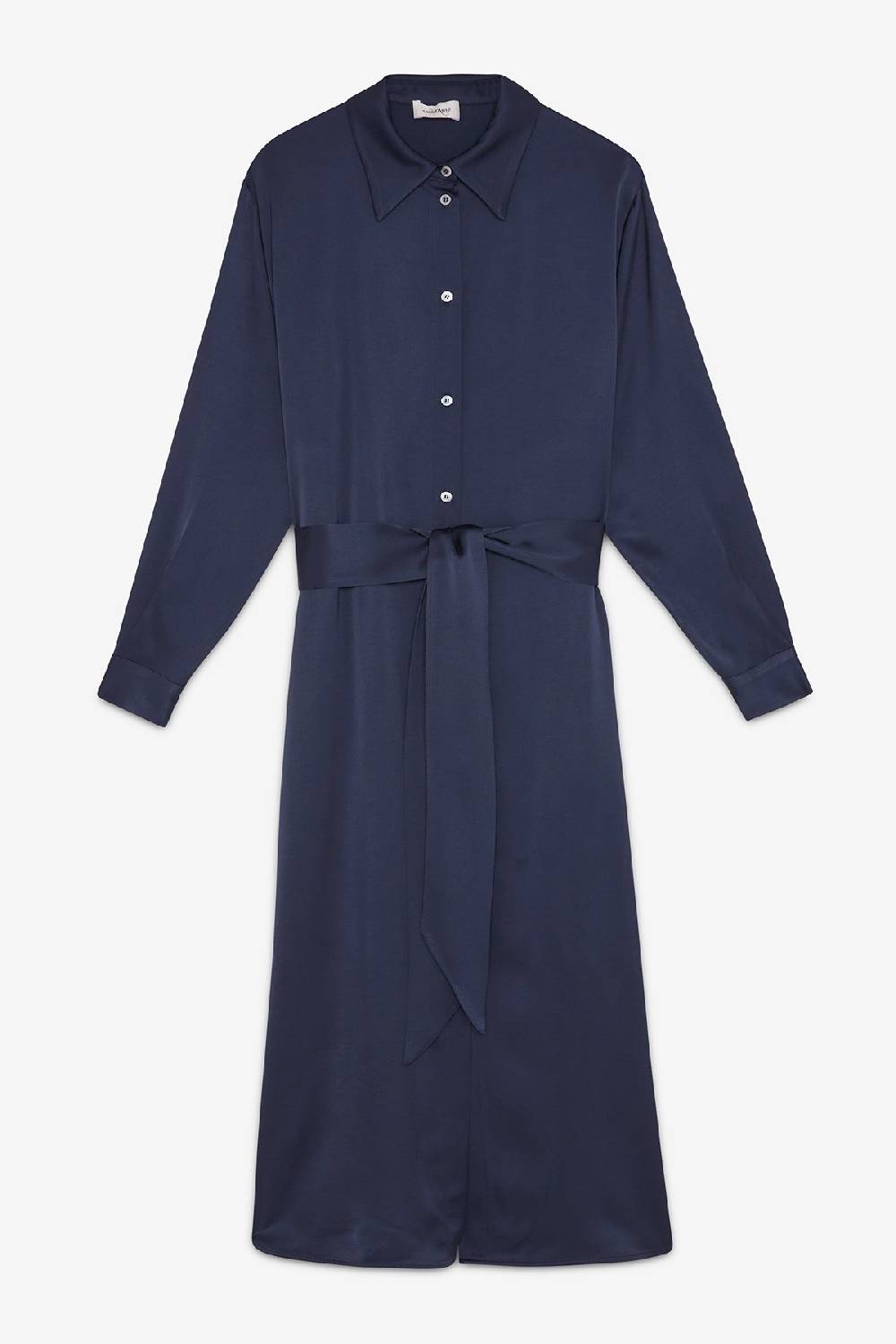 ottod'Ame Viscose long chemisier with sash Hotsell
