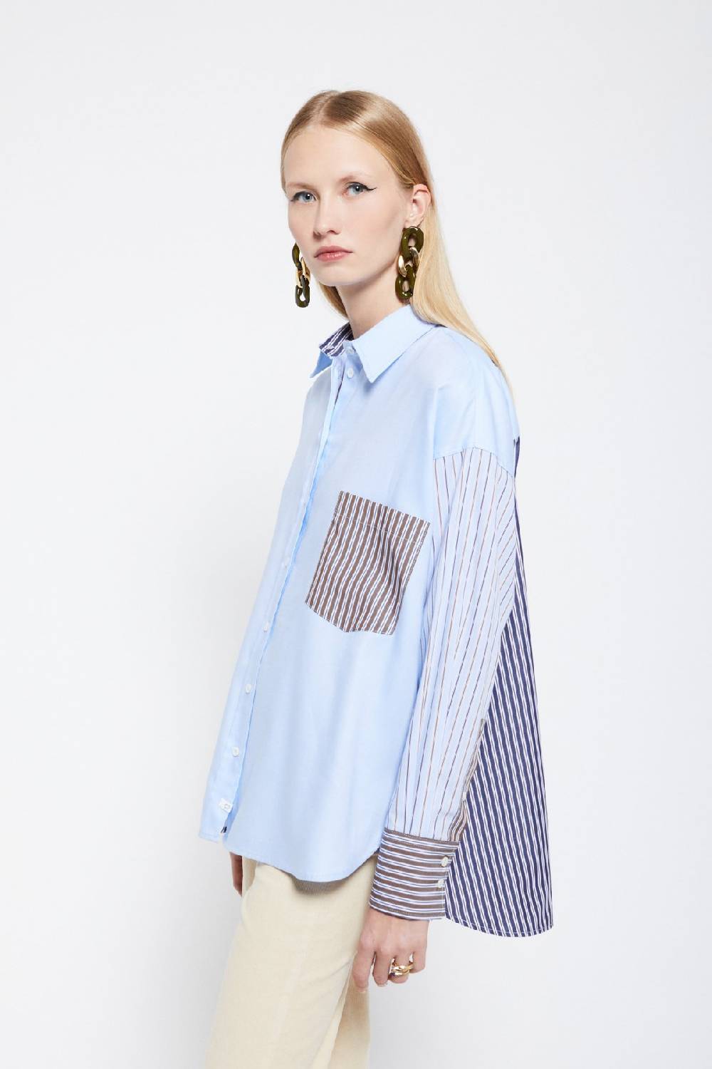 ottod'Ame Poplin over shirt Italia