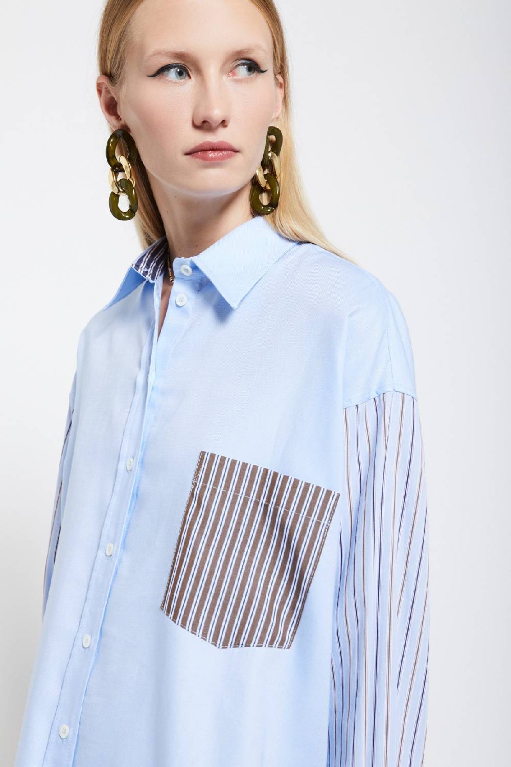 ottod'Ame Poplin over shirt Italia