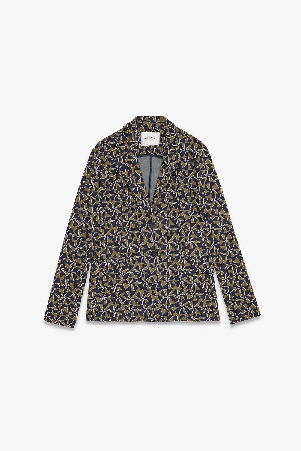 ottod'Ame Printed fit jacket Qualità