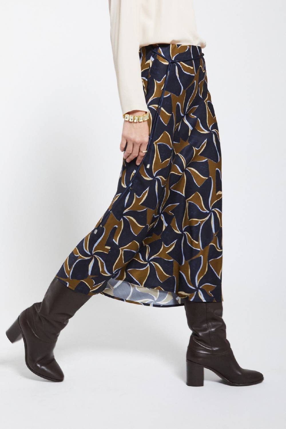 ottod'Ame Viscose midi skirt Spedizione Gratuita