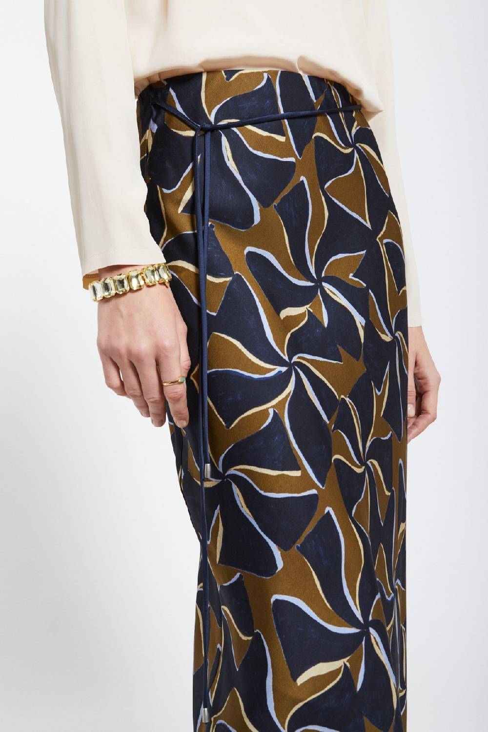 ottod'Ame Viscose midi skirt Spedizione Gratuita