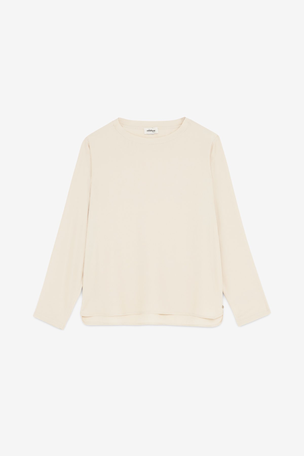 ottod'Ame Silk-blend blouse Pezzi Unici