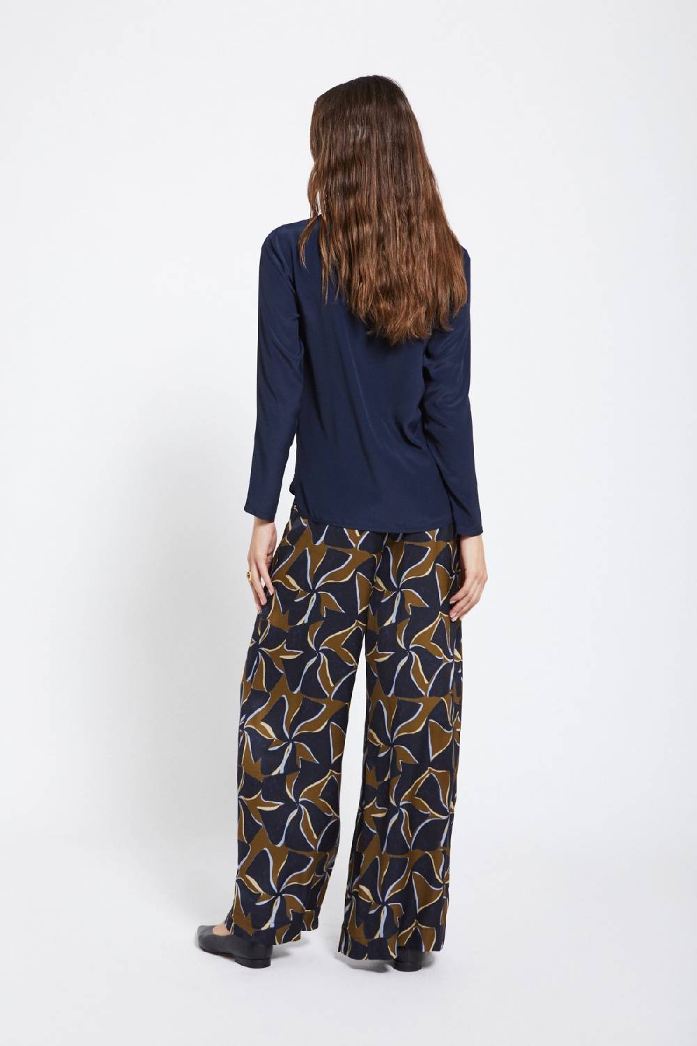 ottod'Ame Silk-blend blouse Promozione Limitata