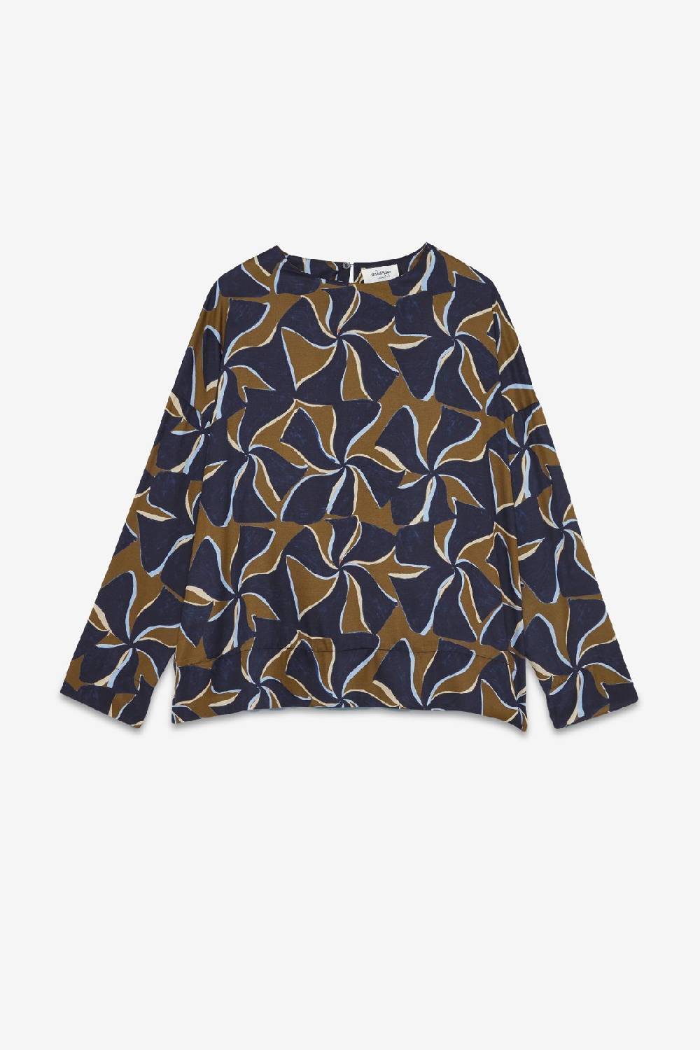 ottod'Ame Viscose blouse with long sleeves Negozi Online