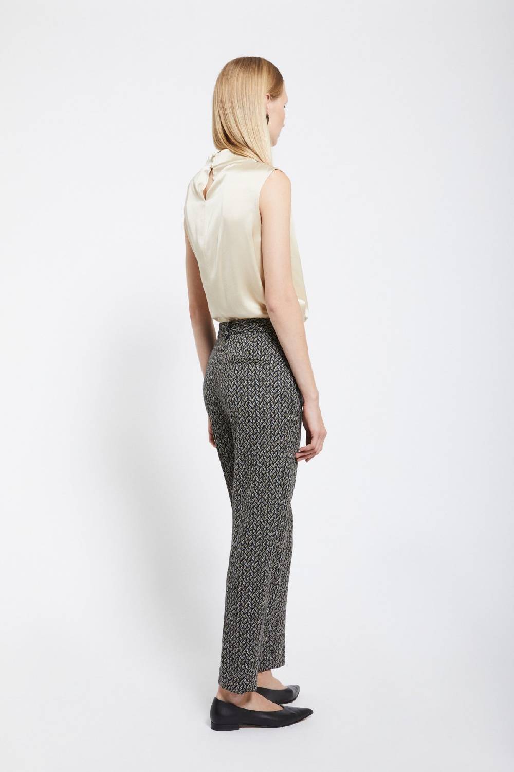 ottod'Ame Anlke lenght trousers Consegna Veloce