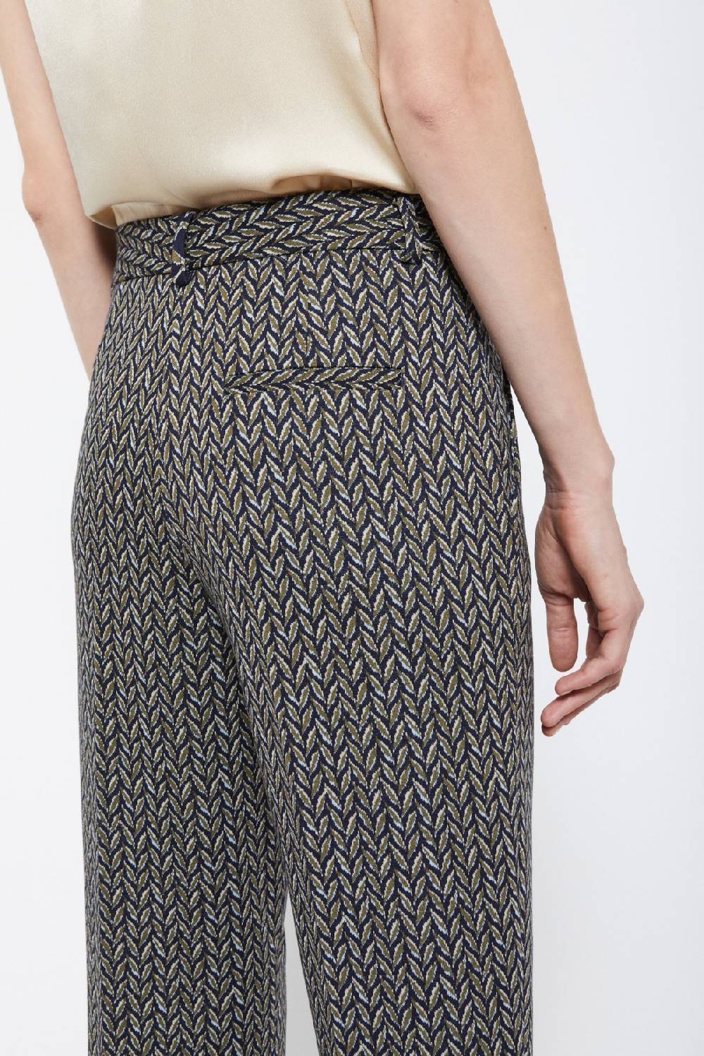 ottod'Ame Anlke lenght trousers Consegna Veloce