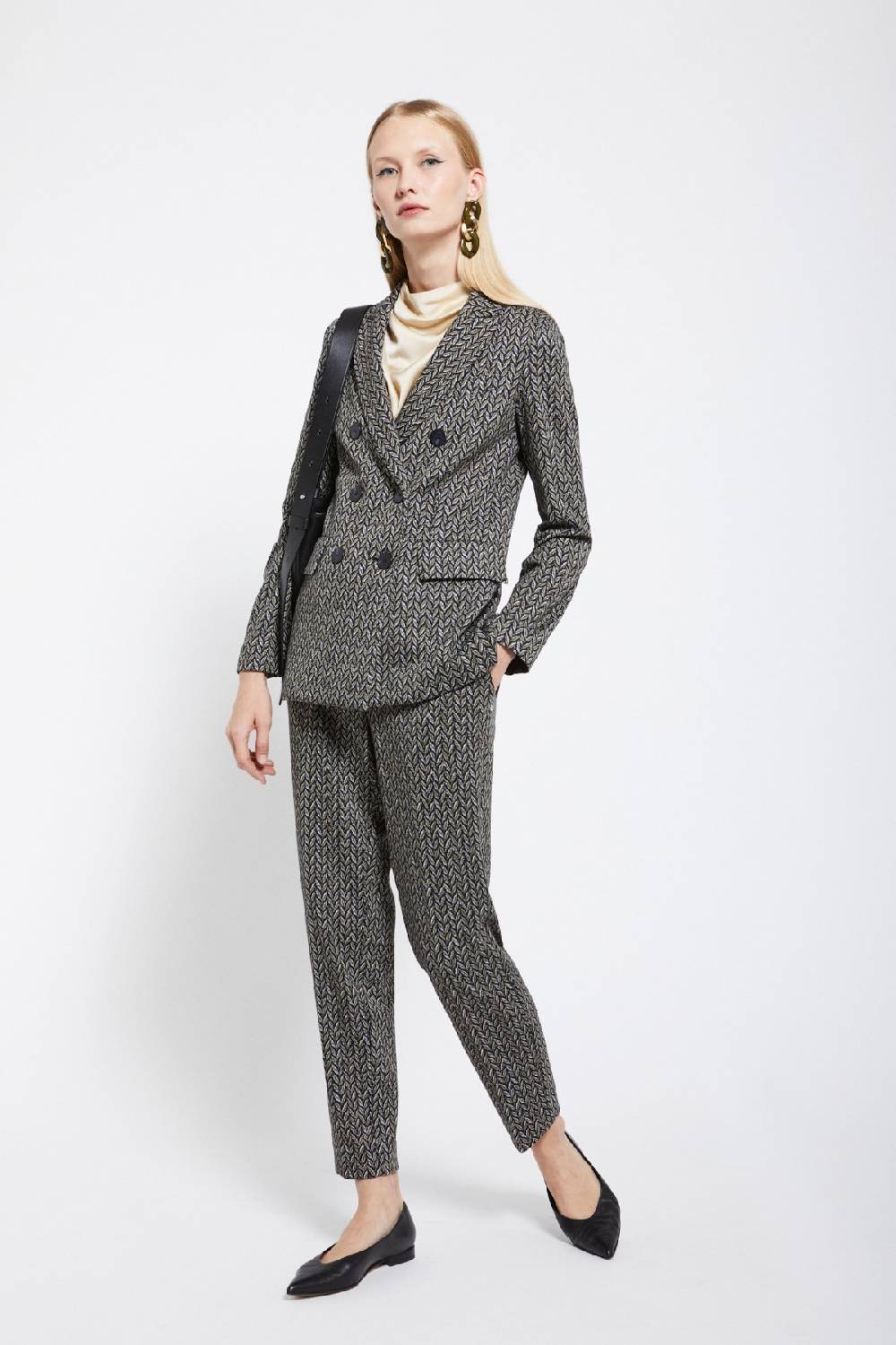 ottod'Ame Anlke lenght trousers Consegna Veloce
