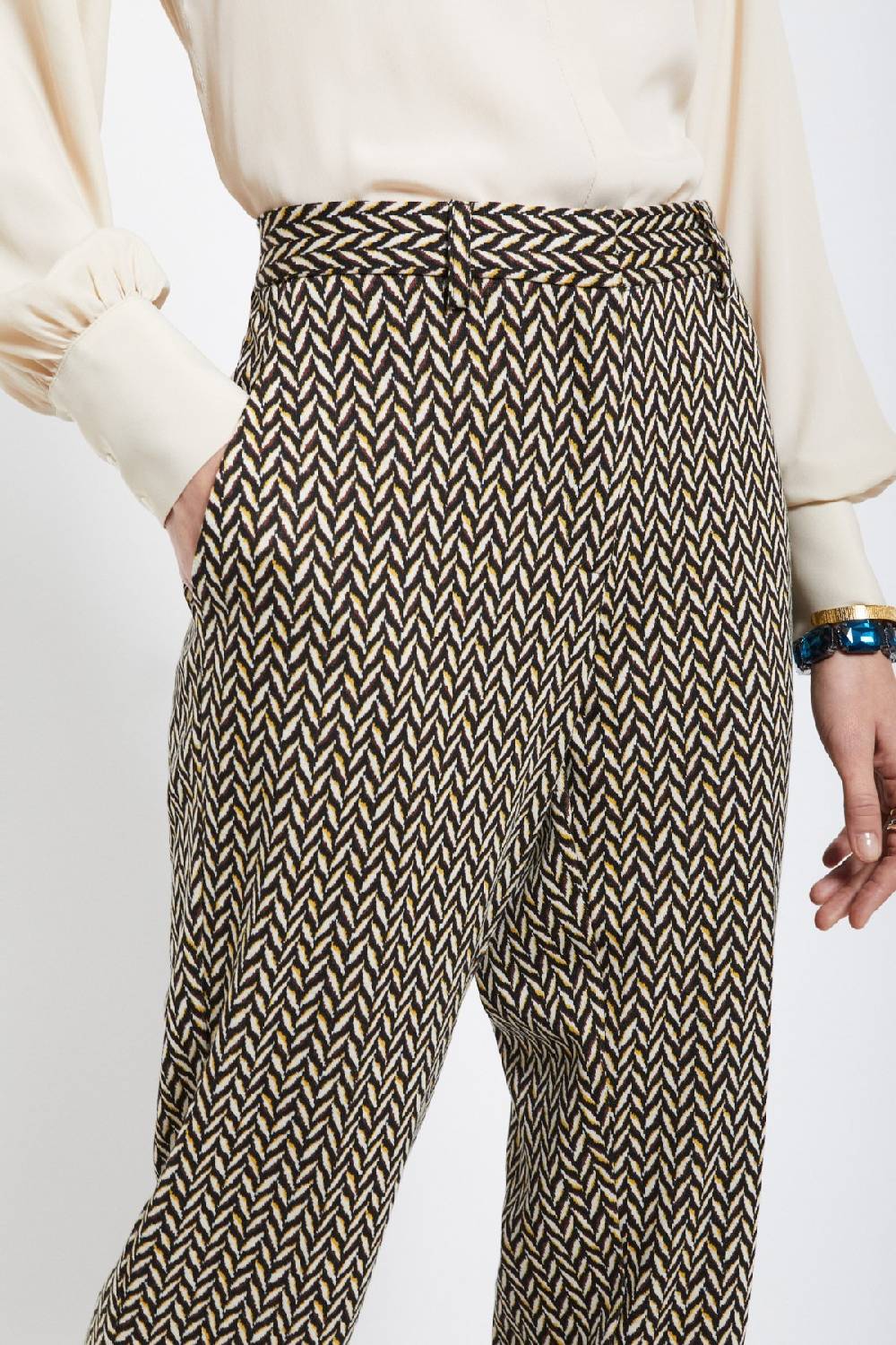 ottod'Ame Anlke lenght trousers Fino Al -60%