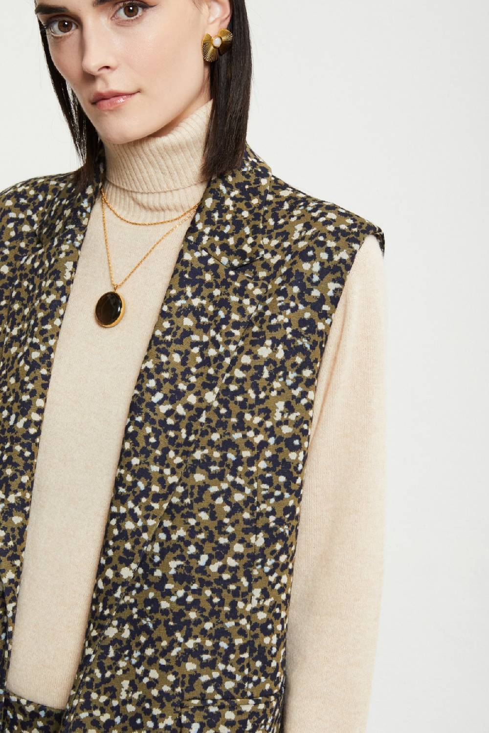 ottod'Ame Sleeveless blazer Shopping Online