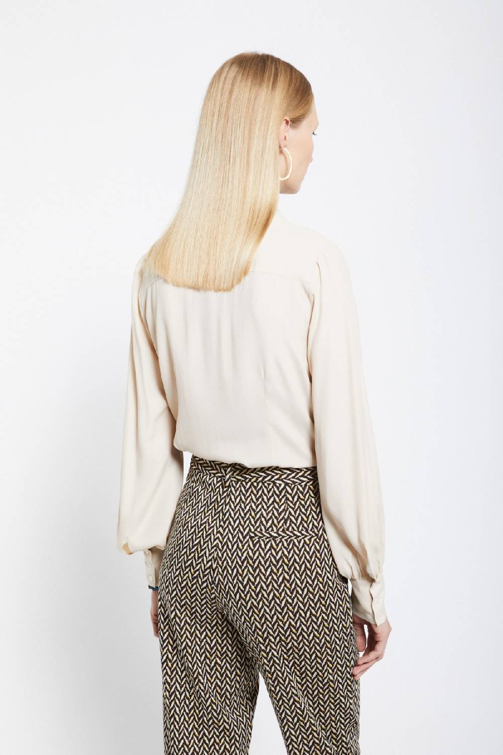 ottod'Ame Silk-blend shirt Prezzo Ridotto