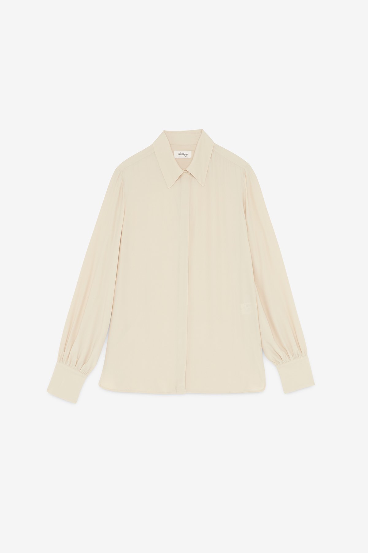 ottod'Ame Silk-blend shirt Prezzo Ridotto