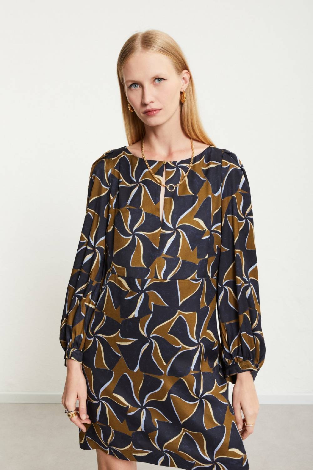 ottod'Ame Viscose short dress Sconto