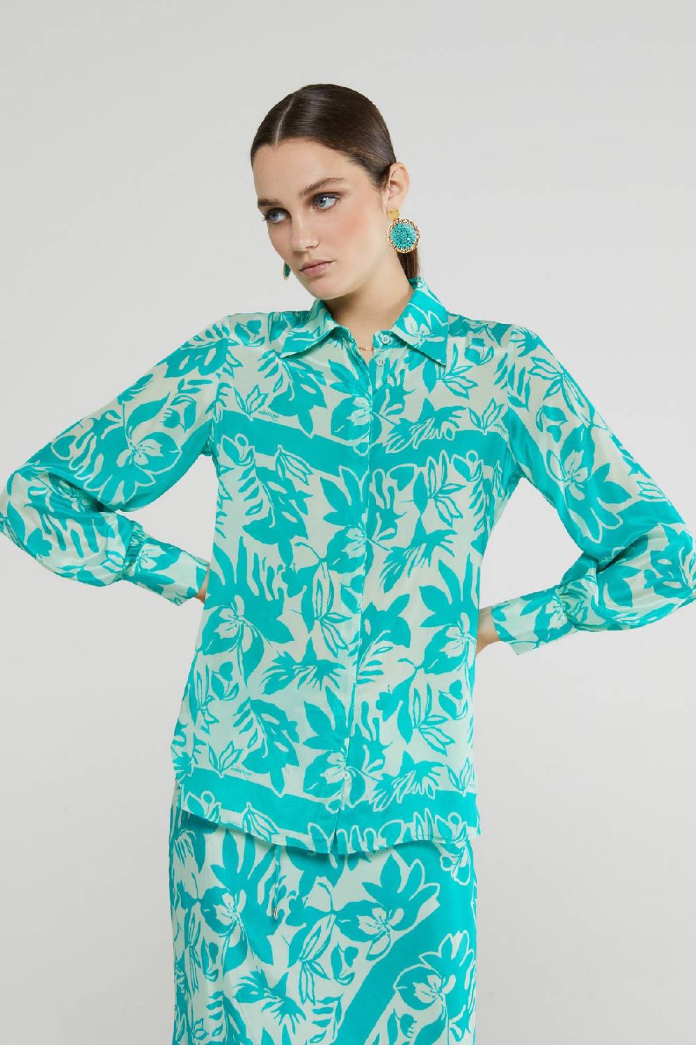 ottod'Ame Printed viscose shirt Moda