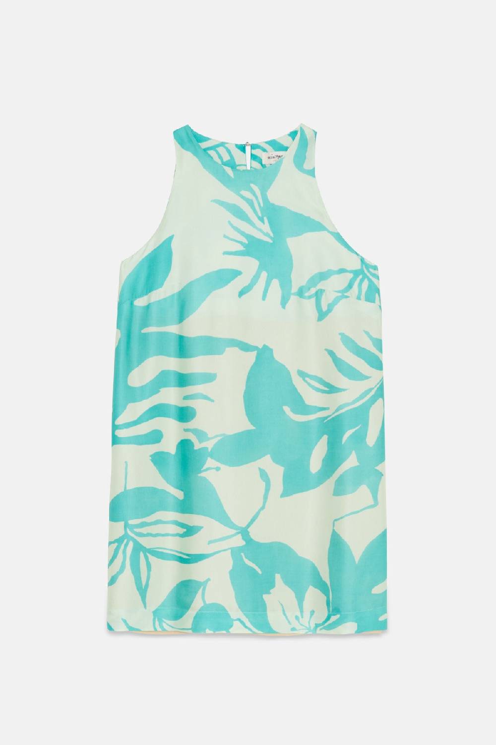 ottod'Ame Printed viscose short dress Italy