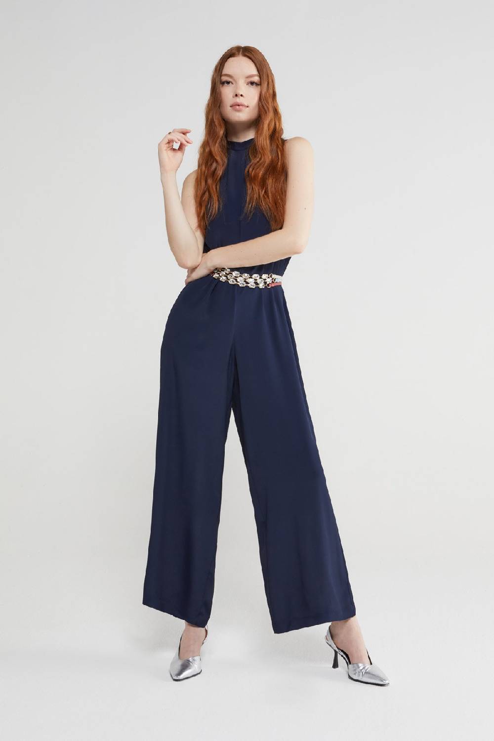 ottod'Ame Silk blend jumpsuit Pezzi Unici