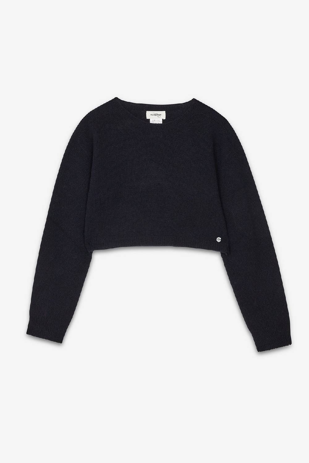 ottod'Ame Cashmire blend cropped sweater Promozione Limitata