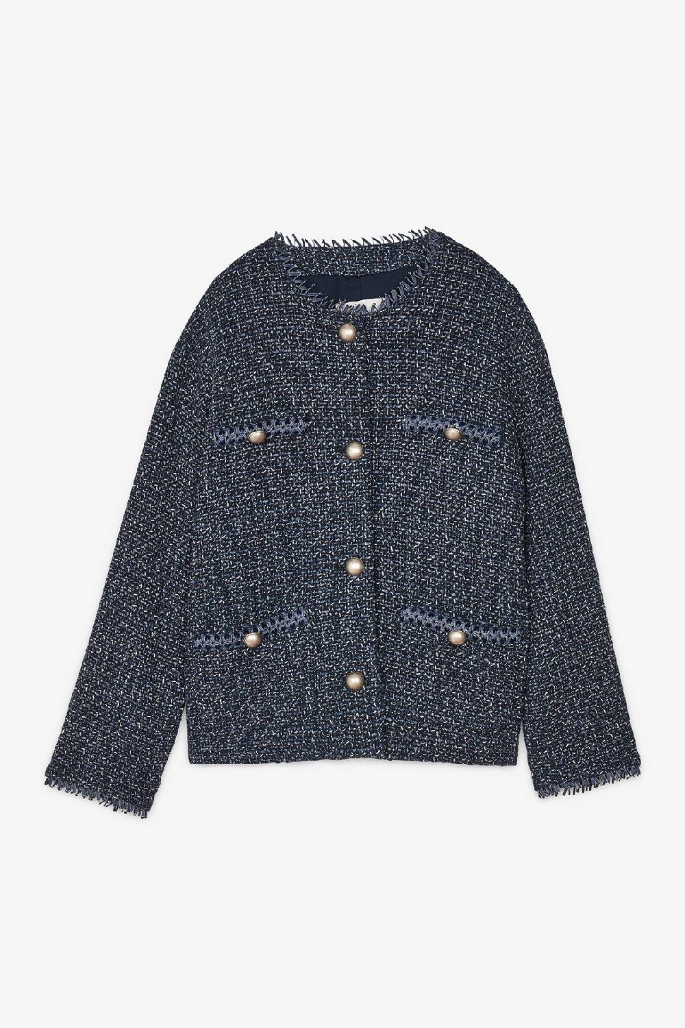 ottod'Ame Tweed jacket with buttons Offerta migliore