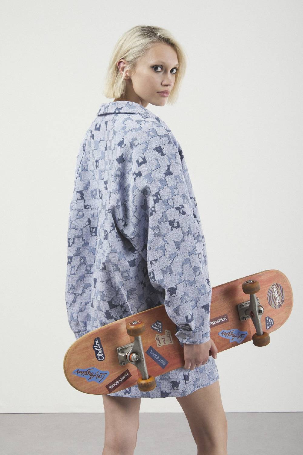 ottod'Ame Printed jacket Prezzo Ridotto