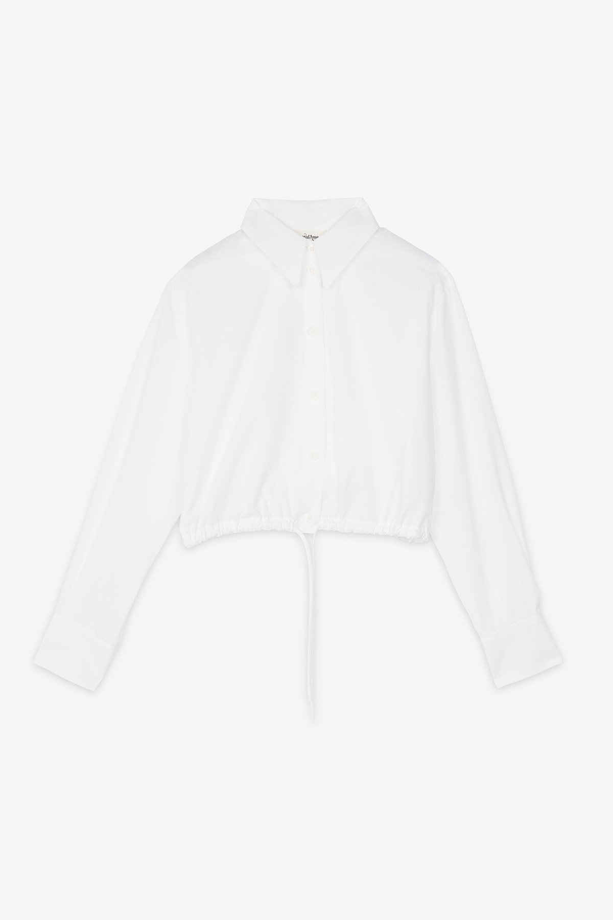 ottod'Ame Poplin cropped shirt In Saldo