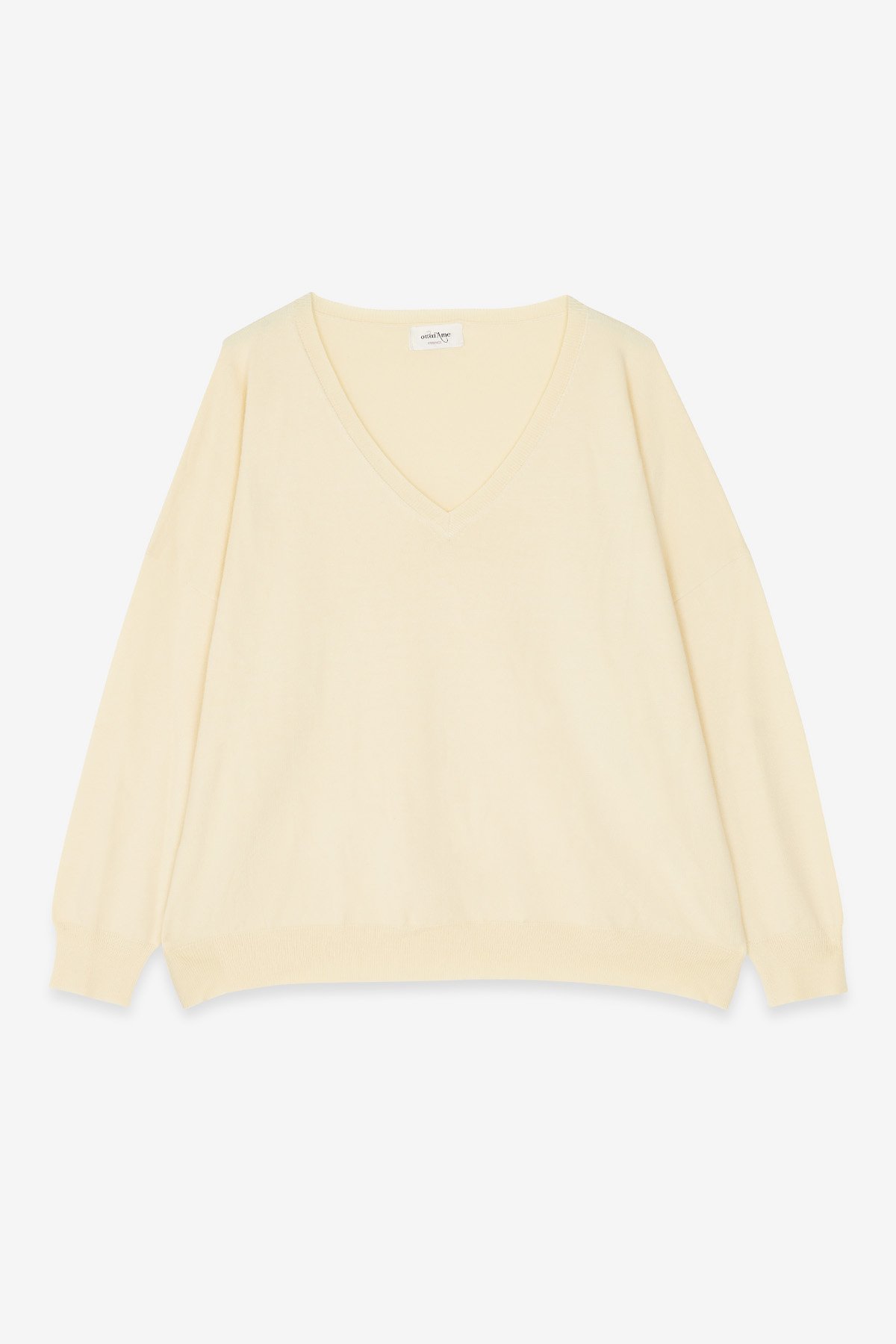 ottod'Ame Viscose blend smooth sweater Italy