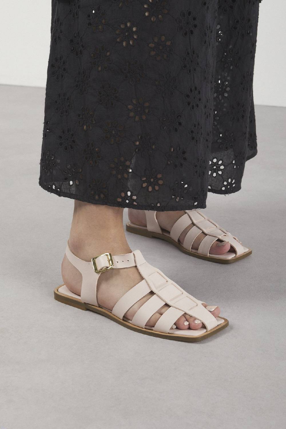 ottod'Ame Leather sandals In Linea