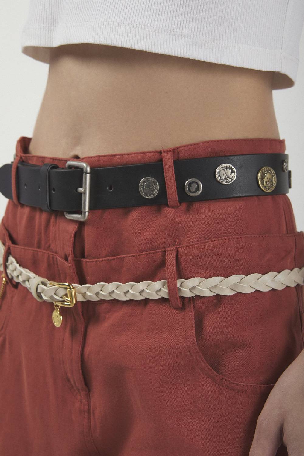 ottod'Ame Leather belt Qualità