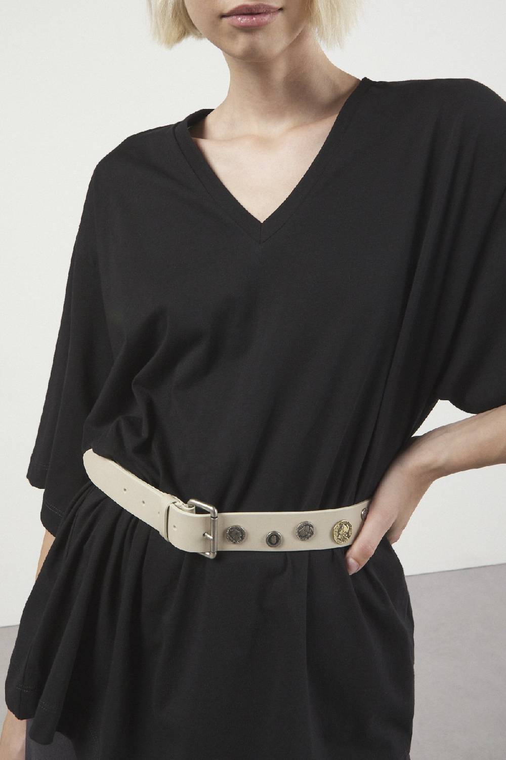 ottod'Ame Leather belt Vendita
