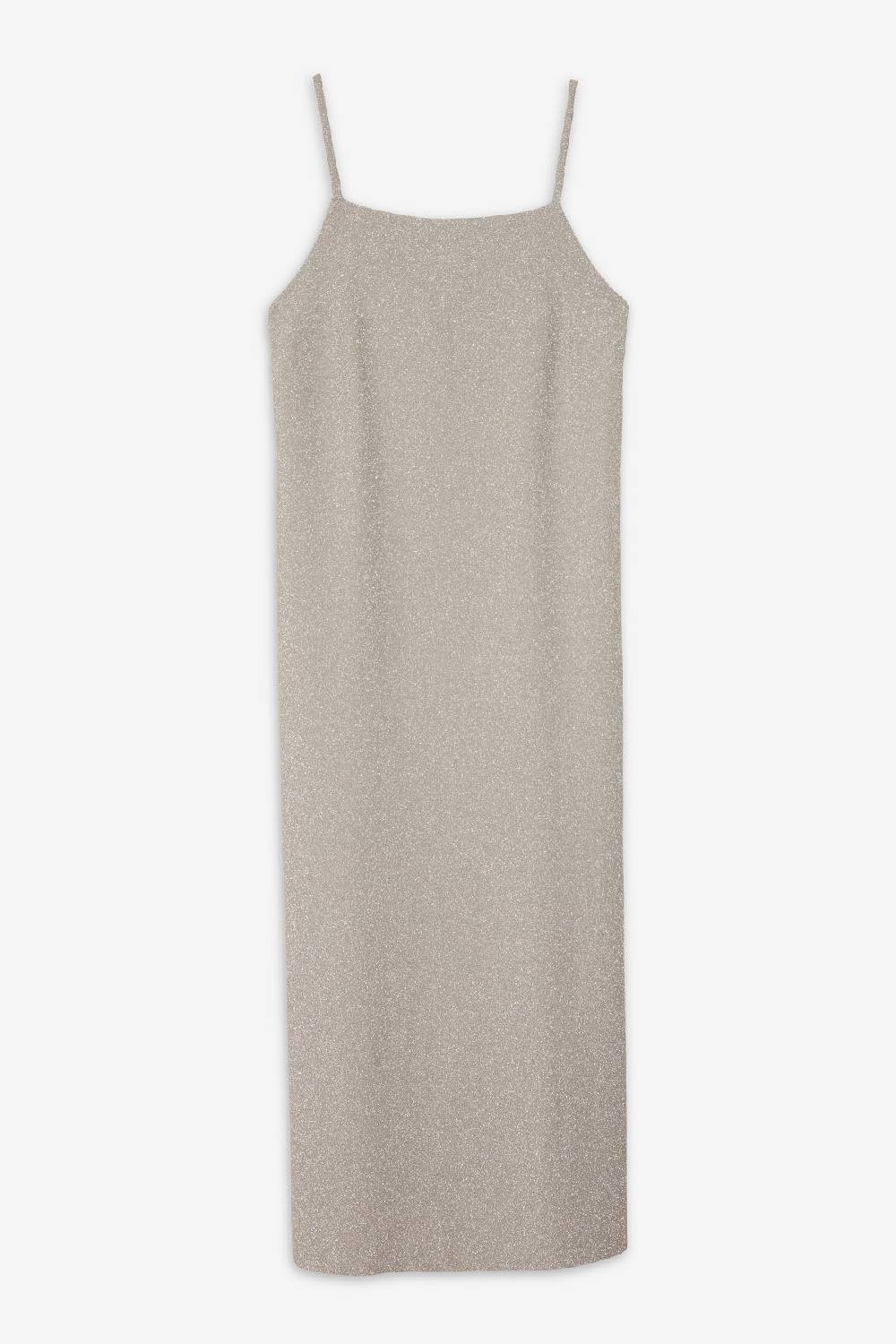 ottod'Ame Long dress with lurex Consegna Veloce