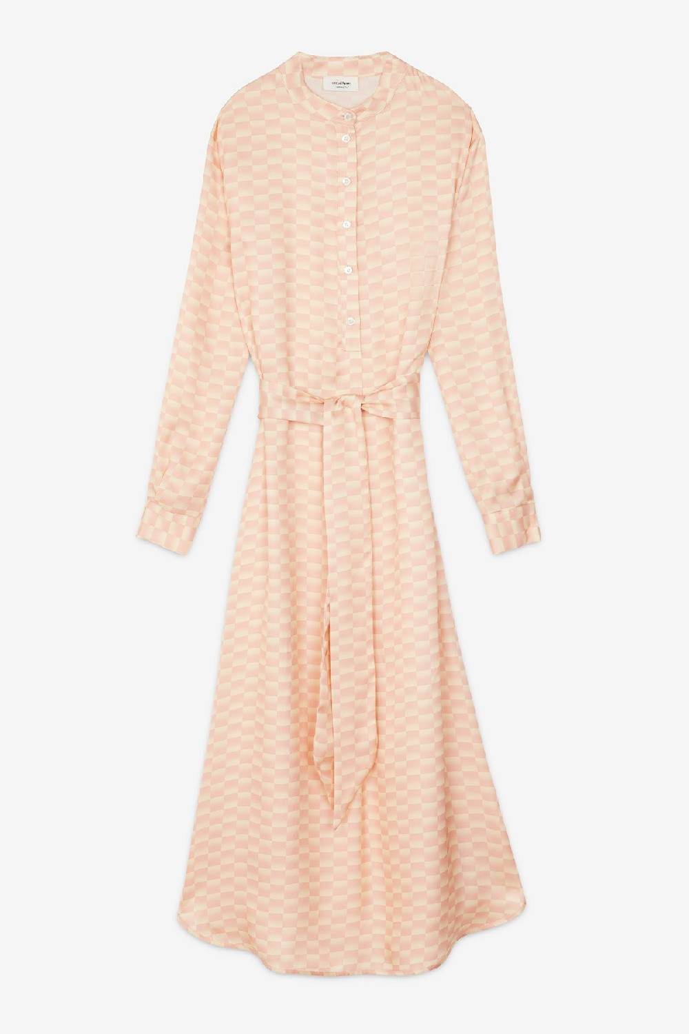 ottod'Ame Viscose long dress with sash Affare Del Giorno