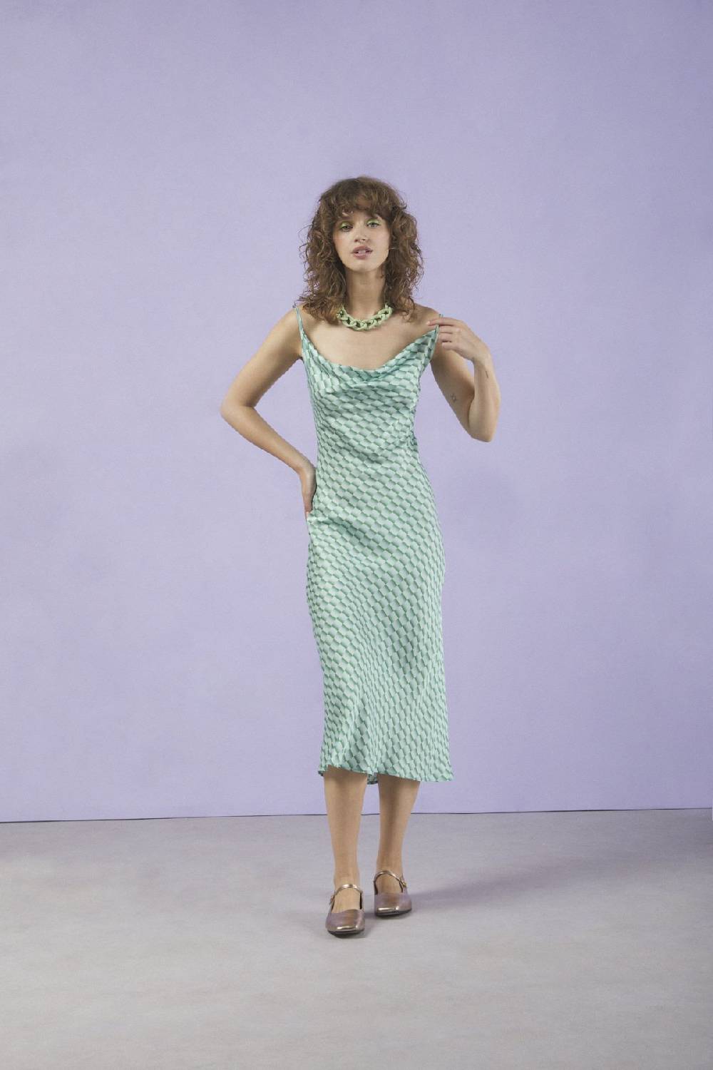 ottod'Ame Viscose long dress Prezzo Ridotto