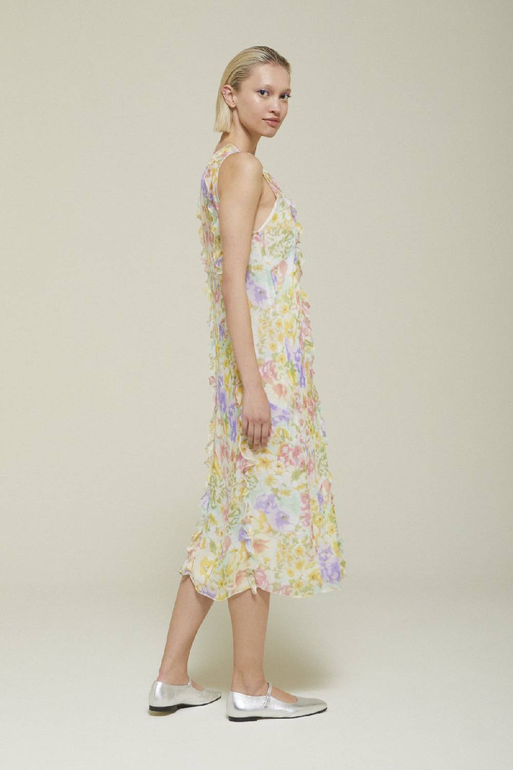 ottod'Ame Viscose midi dress Online