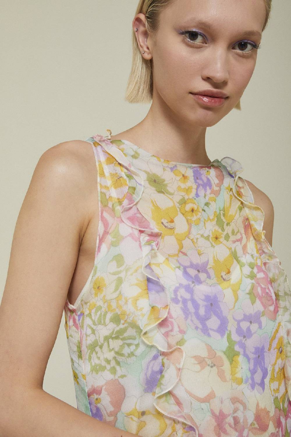 ottod'Ame Viscose midi dress Online
