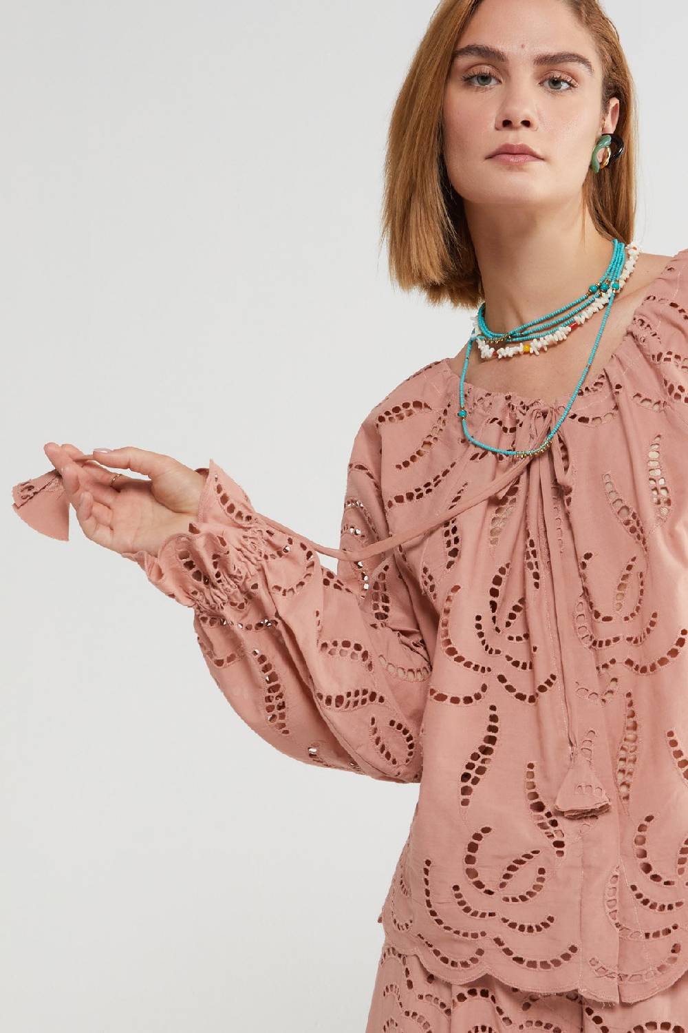 ottod'Ame Broderie anglaise shirt 2025