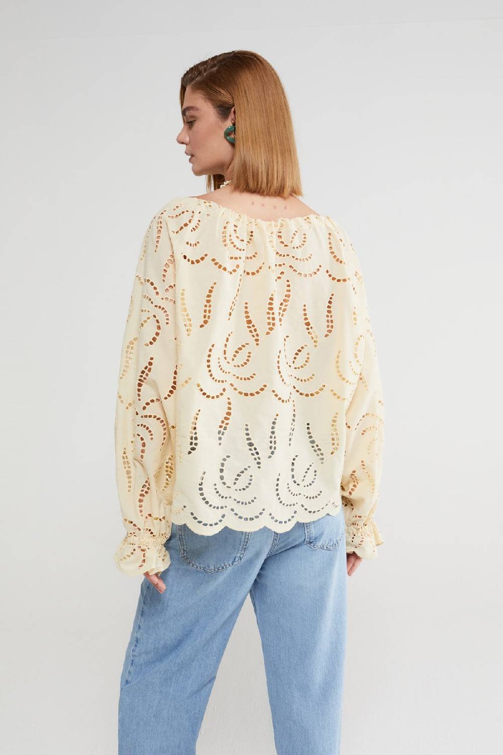 ottod'Ame Broderie anglaise shirt Qualità