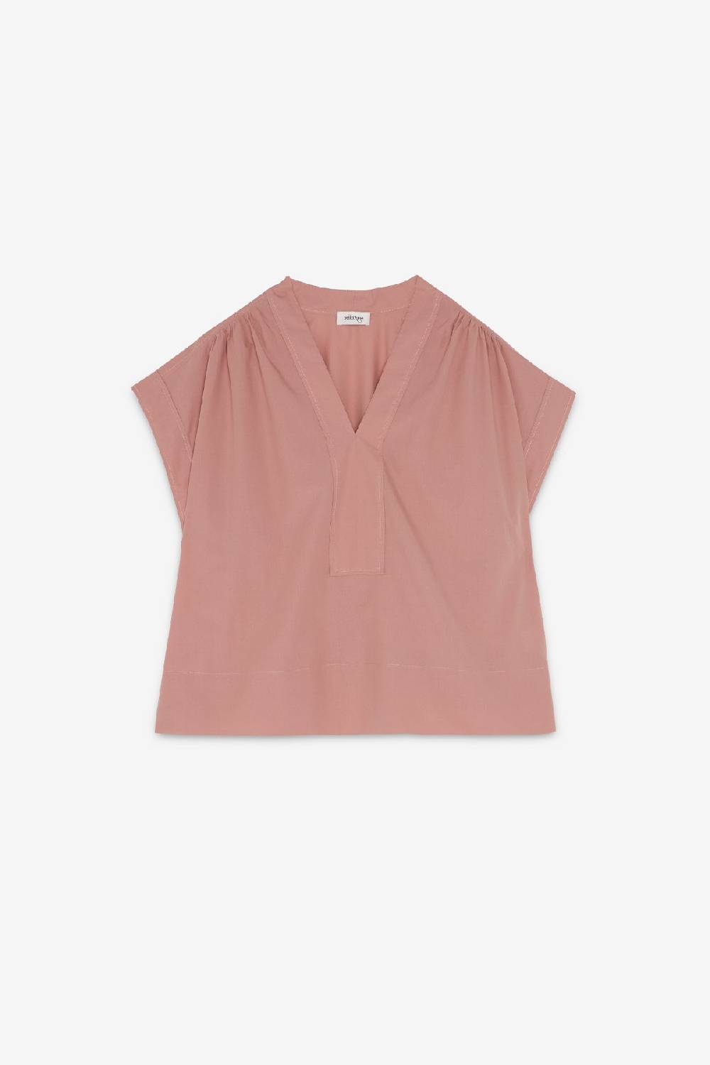 ottod'Ame Poplin V-neck sweater Qualità Garantita