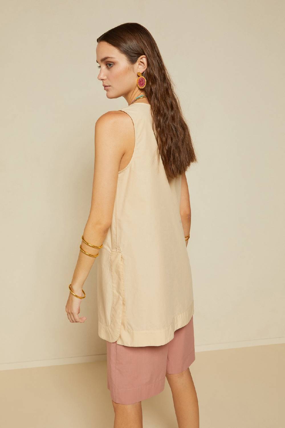 ottod'Ame Poplin oversized top Negozi Online