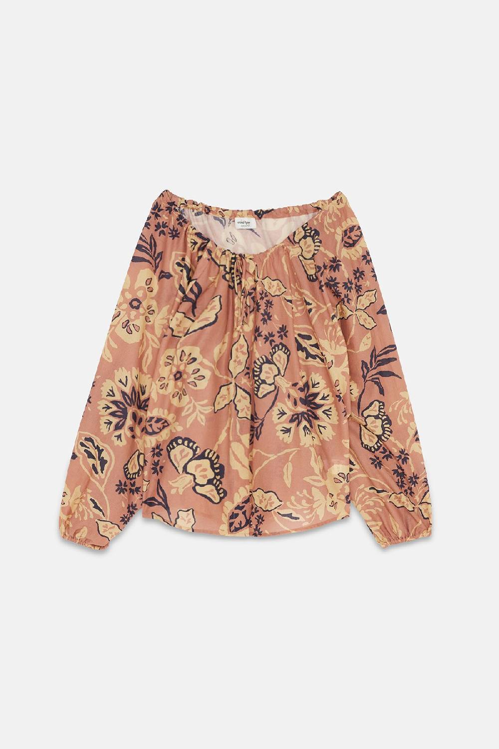 ottod'Ame Cotton shirt with balloon sleeves Prezzo Ridotto