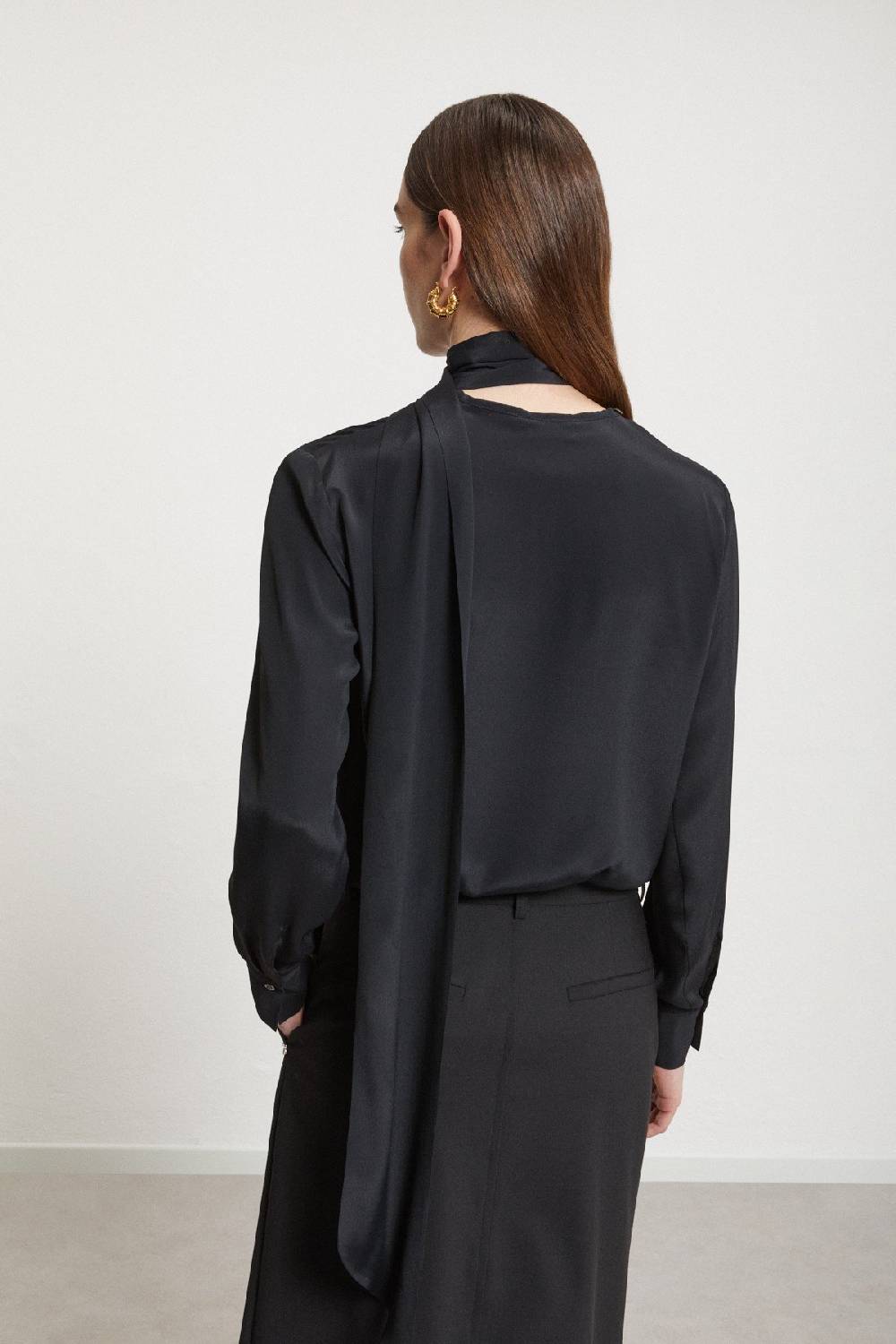 ottod'Ame Silk-blend blouse Novità