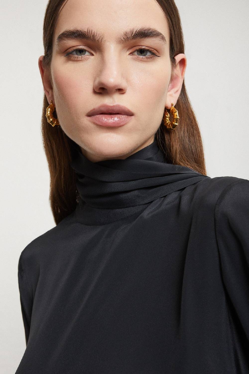 ottod'Ame Silk-blend blouse Novità