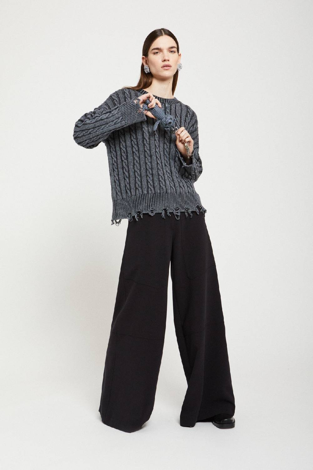 ottod'Ame Flare trousers Sconto